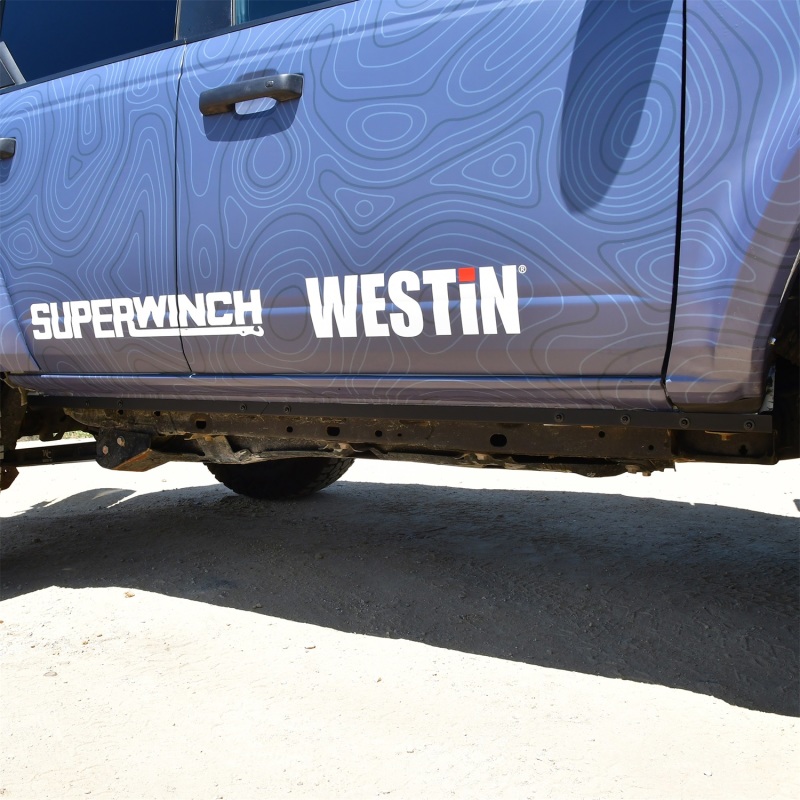 Westin 21-23 Ford Bronco 4dr (Excl. Sport) XTS Pinch Weld Covers - Tex. Blk - Image 3
