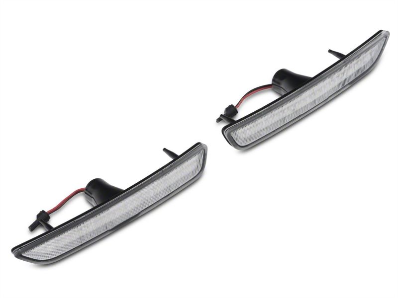 Raxiom for 2010-2014 Ford Mustang Axial Series LED Side and Quarter Marker Lights- Clear - Image 2