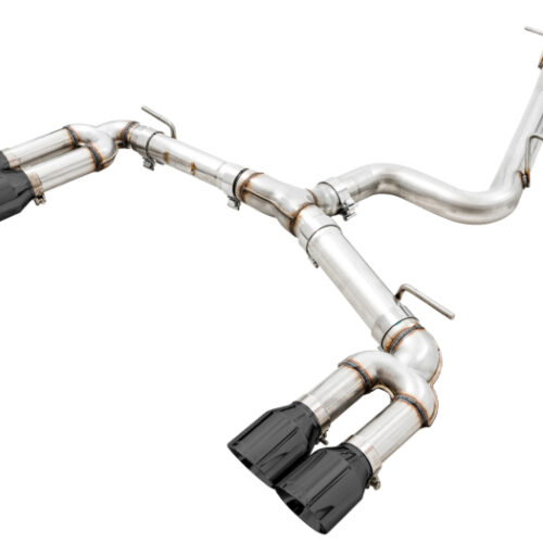 AWE Tuning Track Edition Exhaust w/Diamond Black Tips 102mm for Audi 8V S3