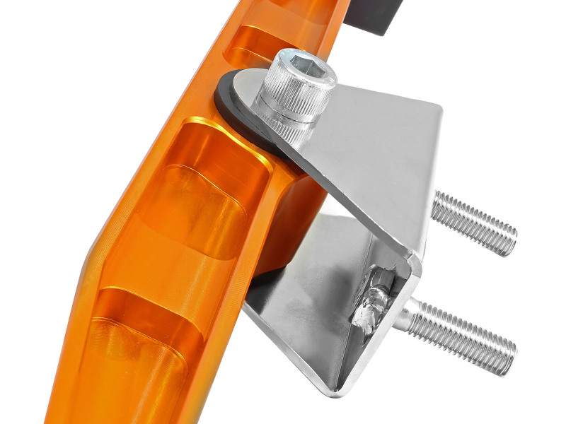 aFe Power Control PFADT Series Transmission Mount; Chevrolet Corvette (C5) 97-04 Orange - Image 6