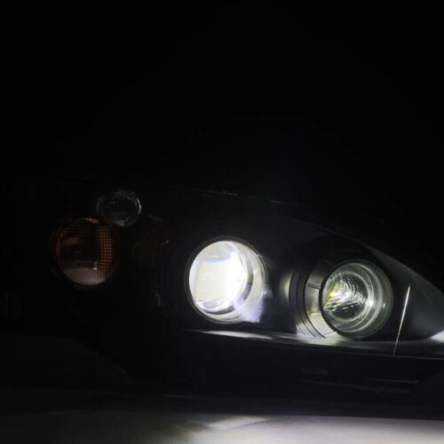 AlphaRex 99-09 Honda S2000 LUXX-Series Projector LED Headlights - Black - Image 4