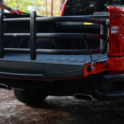 AMP Research BedXtender HD Max - Blk for 20-23 Chevrolet/GMC Silverado/Sierra 1500 (No Multipro Tailgt) - Image 9
