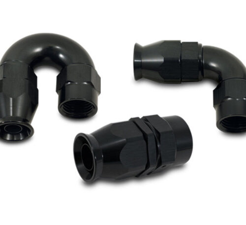 Vibrant 180 Degree High Flow Hose End Fitting for PTFE Lined Hose -16AN