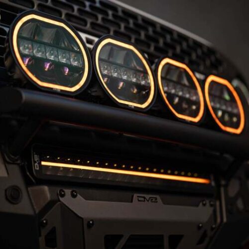 DV8 Offroad Elite Series 20in Dual Row Light Bar w/ Accent Light - Image 7