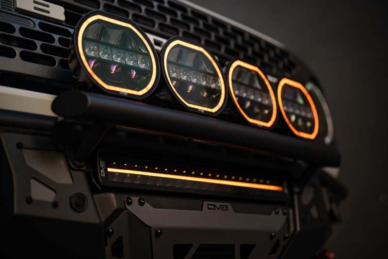 DV8 Offroad Elite Series 20in Dual Row Light Bar w/ Accent Light - Image 7