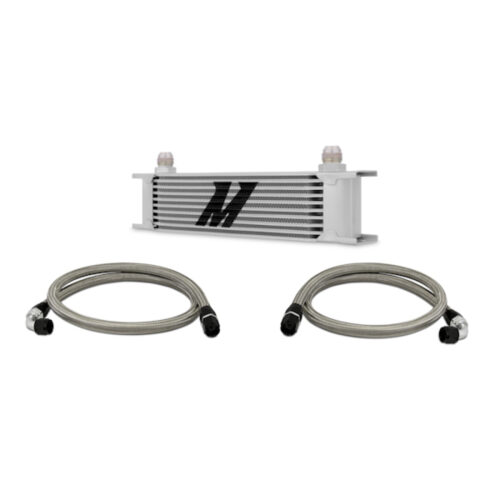 Mishimoto Universal 10 Row Oil Cooler Kit (Metal Braided Lines) - Image 9