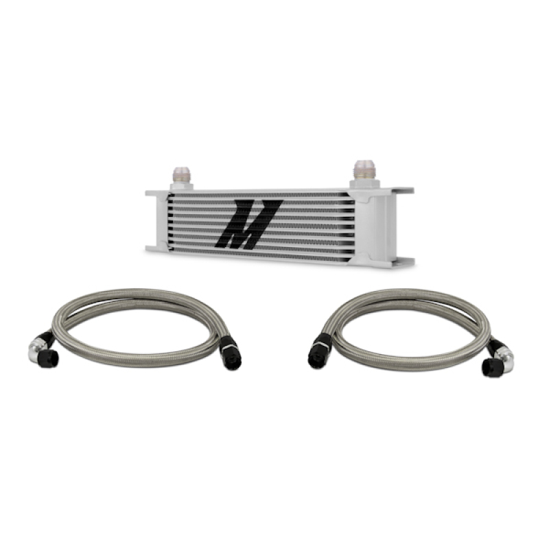Mishimoto Universal 10 Row Oil Cooler Kit (Metal Braided Lines) - Image 9