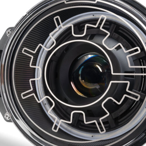 Oracle 2021+ Ford Bronco Oculus Bi-LED Projector Headlights w/ Heated Lenses - Image 5