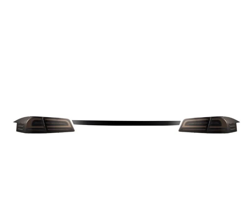 AlphaRex 12-21 Tesla Model S LUXX-Series LED Tail Lights - Black - Image 3