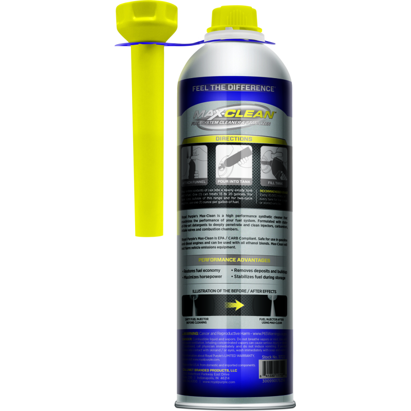 Royal Purple Max-Clean Fuel System Cleaner & Stabilizer - 20oz - Image 2