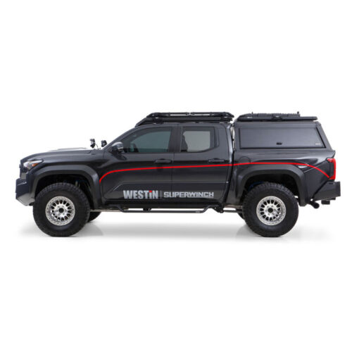 Westin 24-26 Toyota Tacoma DC Outlaw Drop Running Boards - Tex. Blk - Image 4