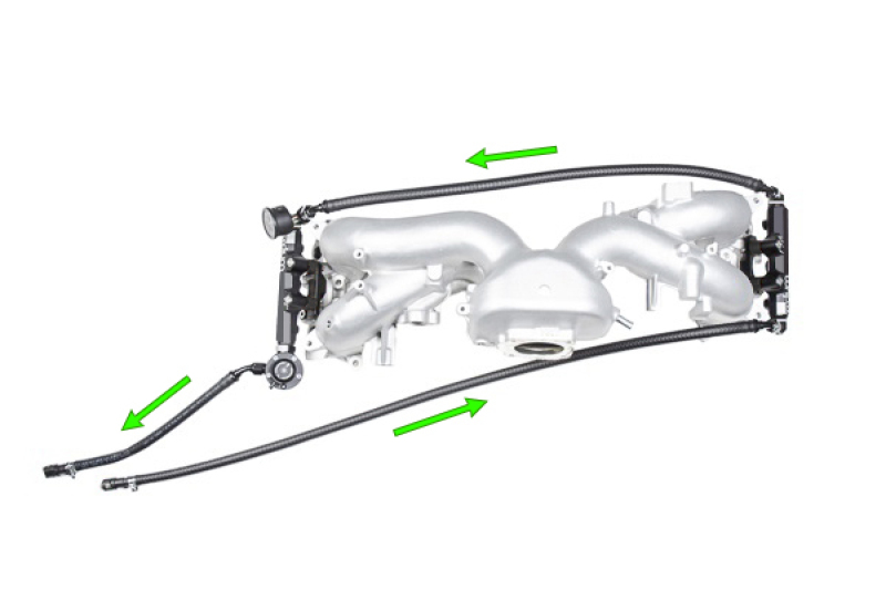 Radium Engineering 20-0978 Subaru EJ Engines Fuel Rail Plumbing - Series - Image 2