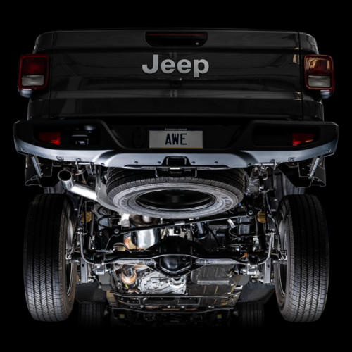 AWE Tuning Cat-Back Exhaust for 20-21 Jeep Gladiator JT 3.6L Trail Edition - Image 5