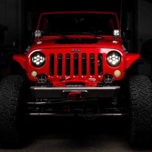 Baja Designs 07-18 Jeep Wrangler JK DOT LP6 LED Headlight Kit (For LED Headlights)- Amber - Image 3