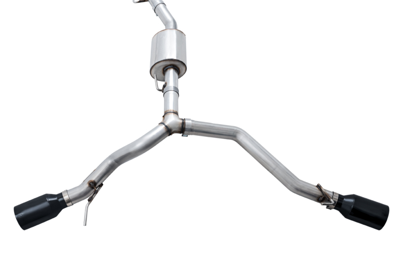 AWE Tuning Cat-Back Dual Exhaust - Diamond Black Tip for 20-21 Jeep Gladiator JT 3.6L Tread Edition - Image 6