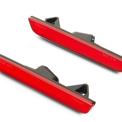 Raxiom for 2010-2014 Ford Mustang Axial Series LED Rear Marker Lights- Red - Image 5