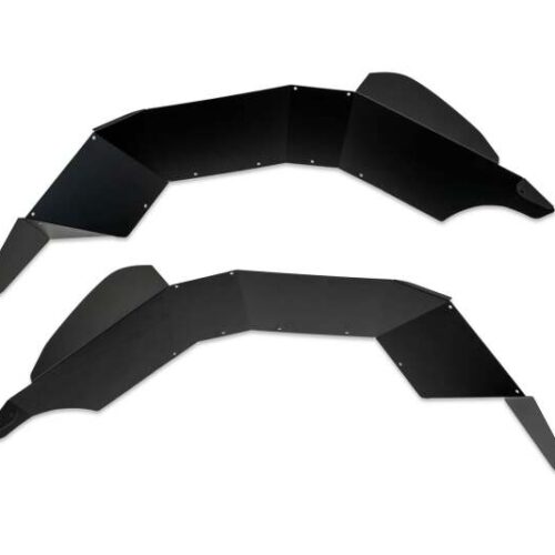 Alternative view of DV8 Offroad 20-24 Jeep Gladiator JT Rear Inner Fender Liners - Satin Black