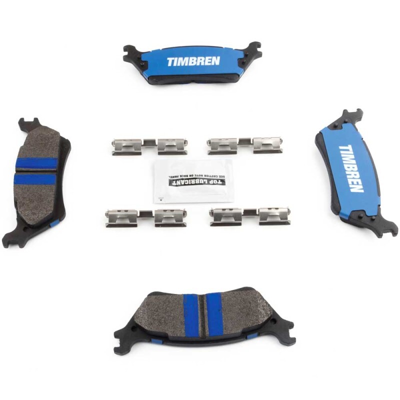 Timbren 15-20 Ford F-150/Lobo BES Severe Duty Semi-Metallic Brake Pads - Rear - Image 3