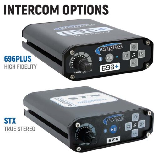 Rugged Radios Polaris Gen Complete Comm Kit w/ BT Inter and 2-Way Radio 696 PLUS / M1 VHF Bus Band