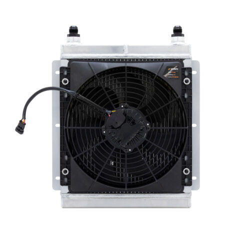 Mishimoto Universal Heat Exchanger Kit - With Integrated 1 x 12in Brushless Fan - Image 3