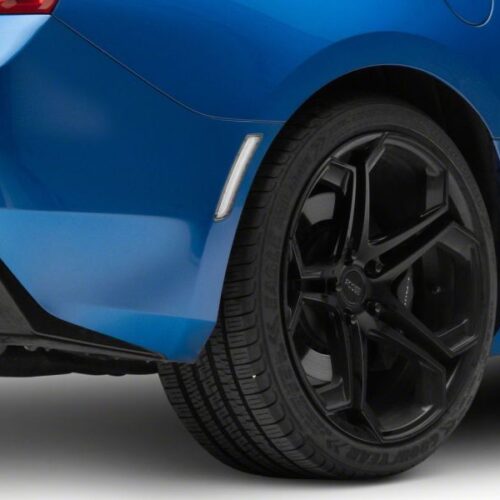 Raxiom for 2016-2023 Chevrolet Camaro Axial Series LED Front and Rear Side Markers- Clear - Image 6