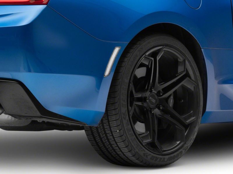 Raxiom for 2016-2023 Chevrolet Camaro Axial Series LED Front and Rear Side Markers- Clear - Image 6