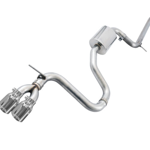AWE Tuning Track Edition Exhaust w/Chrome Silver Tips (90mm) for VW MK7 Golf 1.8T