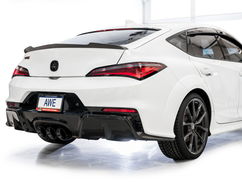 AWE Tuning Touring Edition Exhaust w/ Triple Diamond Black Tips for 2024 Acura Integra Type S DE5 FWD - Image 8