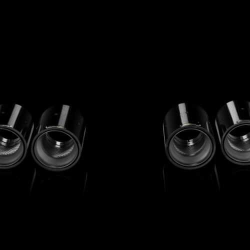 Akrapovic Tail Pipe Set (Carbon) for 07-13 BMW M3 (E90/E92/E93) - Image 4