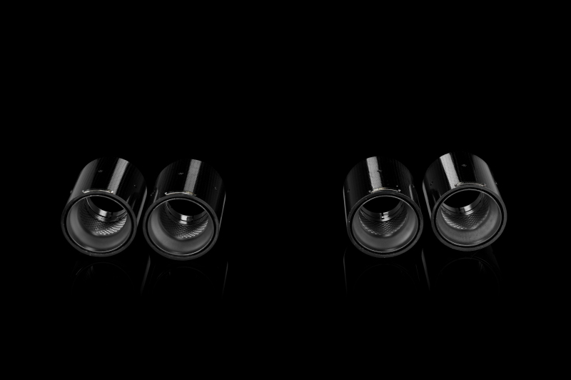 Akrapovic Tail Pipe Set (Carbon) for 07-13 BMW M3 (E90/E92/E93) - Image 4