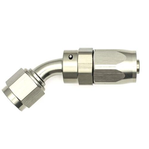DeatschWerks 6AN Female Swivel 45-Degree Hose End CPE - Image 5