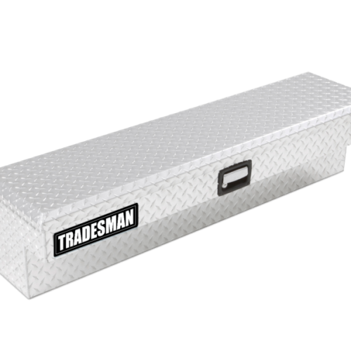 Tradesman Aluminum Side Bin Truck Tool Box (70in.) - Brite