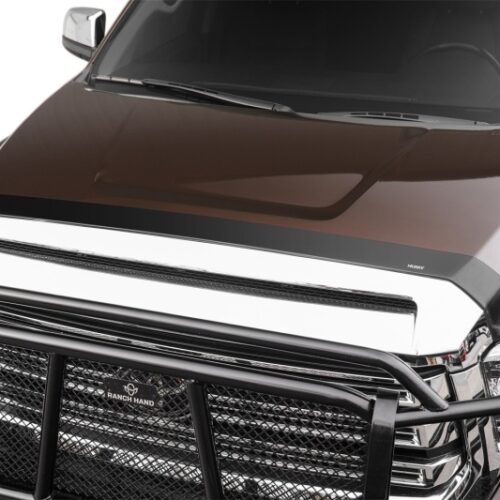 Husky Liners 14-21 Toyota Tundra Aeroskin Hood Protector - Smoke - Image 2
