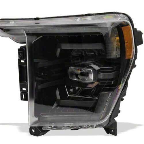 Raxiom for 2021-2023 Ford F-150 CXR Series LED Headlights/White DRL- Black - Clear Lens - Image 2