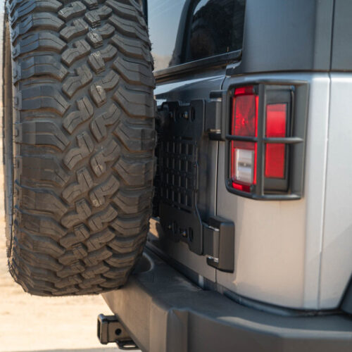 DV8 Offroad 2007-2018 Jeep Wrangler JK Tailgate Reinforcement Molle Panel - Image 2