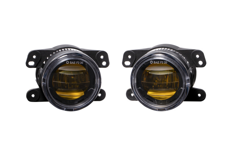 Diode Dynamics Elite Series Type M Fog Lamps - Yellow (Pair) - Image 4