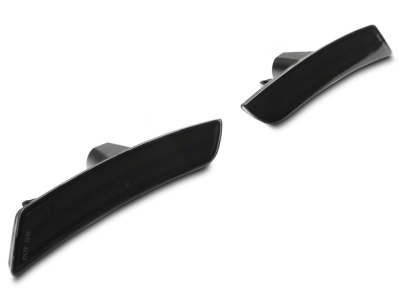 Raxiom for 2016-2023 Chevrolet Camaro Axial Series LED Front and Rear Side Markers- Smoked - Image 2