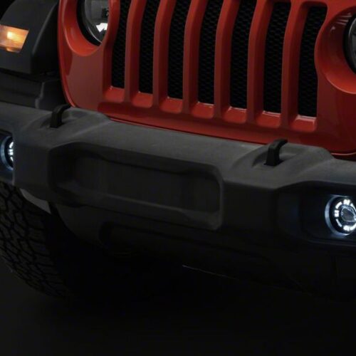 Raxiom for 2018-2026 Jeep Wrangler JL V2 LED Fog Lights with Amber Turn Signal - Image 9