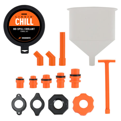 Mishimoto No-Spill Coolant Funnel Kit 15pc Set - Image 2