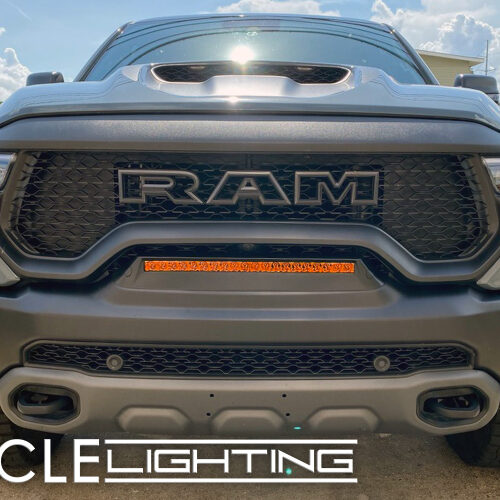Oracle 19-22 RAM Rebel/TRX Front Bumper Flush LED Light Bar System - Image 7