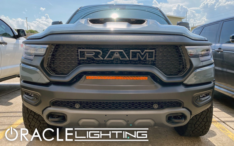 Oracle 19-22 RAM Rebel/TRX Front Bumper Flush LED Light Bar System - Image 7