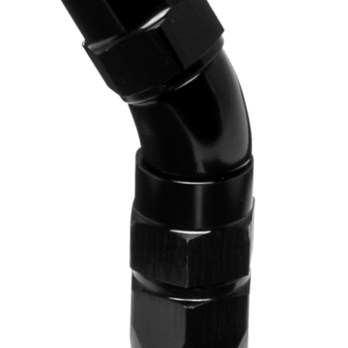 Vibrant -3AN 30 Degree High Flow Hose End Fitting for PTFE Lined Hose - Aluminum