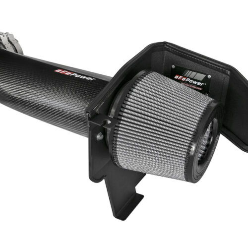 aFe Power Magnum FORCE Carbon Fiber Stage 2 Track Series Pro Dry S CAIS - 11-18 Dodge Challenger V8 - Image 3