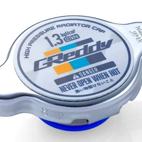 GReddy 13901002 Type-S 1.3 Radiator Cap Most Nissan / Subaru / Mazda / Mitsubishi / Some Toyota - Brushed