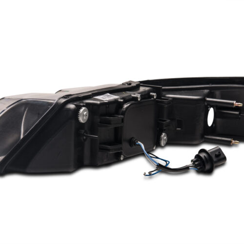 Raxiom for 1999-2004 Ford Mustang Dual LED Halo Projector Headlights- Black Housing (Clear Lens) - Image 8