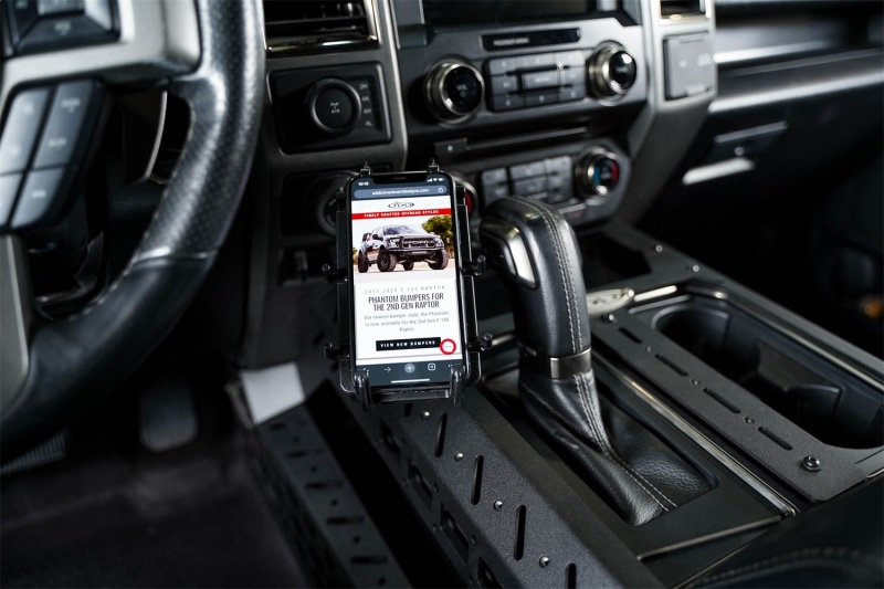Addictive Desert Designs for 15-20 Ford F-150 / 15-20 Ford Raptor Center Console Molle Panels - Full Set - Image 8