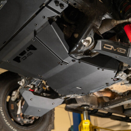DV8 Offroad 24-25 Toyota Tacoma & Land Cruiser Rear Belly Skid Plate - Image 10