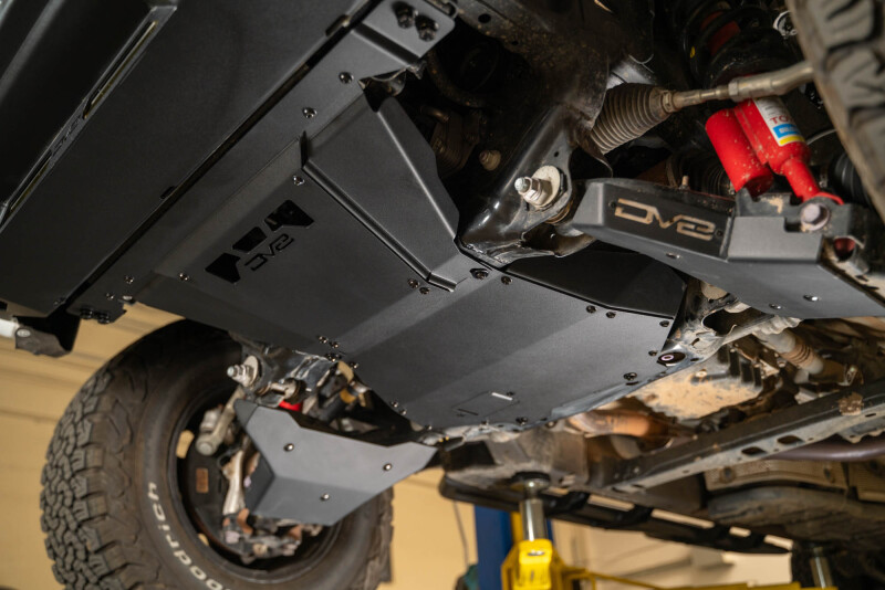 DV8 Offroad 24-25 Toyota Tacoma & Land Cruiser Rear Belly Skid Plate - Image 10