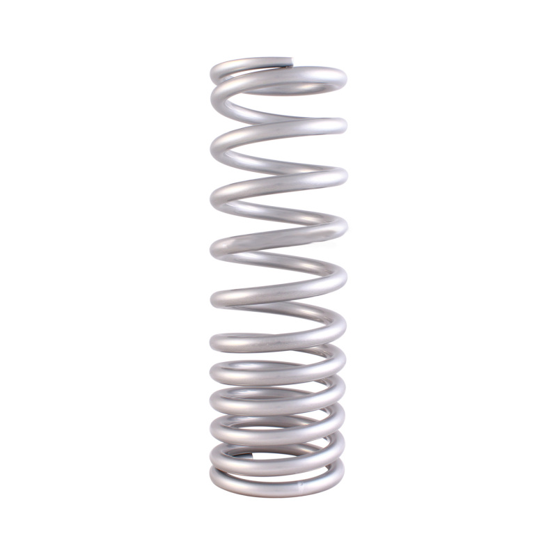 QA1 2-1/2in ID Variable Rate High Travel Spring - 10in Length x 140/250lbs/in - Silver Powder Coated - Image 2