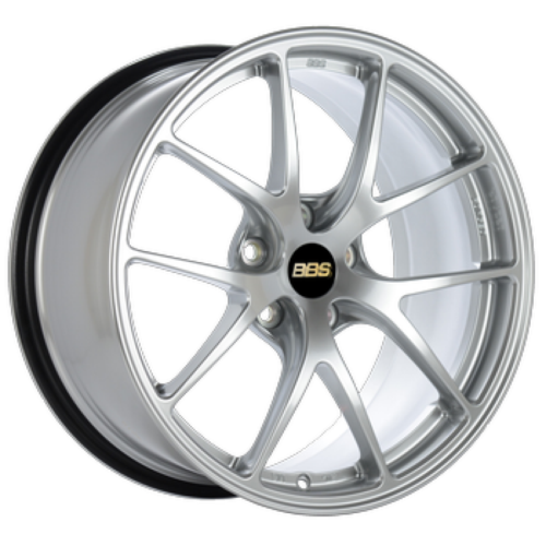 Alternative view of BBS RI-A 18x10.5 5x114.3 ET18 Diamond Silver Wheel -82mm PFS/Clip Required